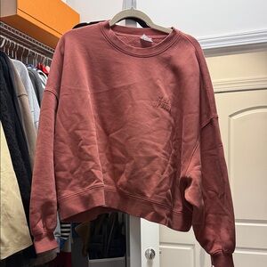 The Upside Terracotta Crew Neck Sweater